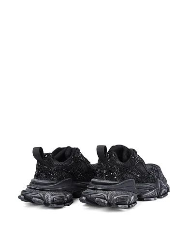 Женские кроссовки MIRATON велюровые черные - фото 4 - Miraton