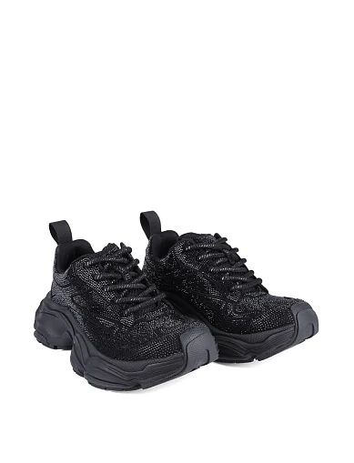 Жіночі кросівки MIRATON велюрові чорні(XH2311-22M) - фото 3 - Miraton