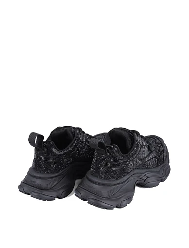 Жіночі кросівки MIRATON велюрові чорні(XH2311-22M) - фото 4 - Miraton