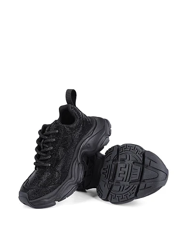 Жіночі кросівки MIRATON велюрові чорні(XH2311-22M) - фото 5 - Miraton