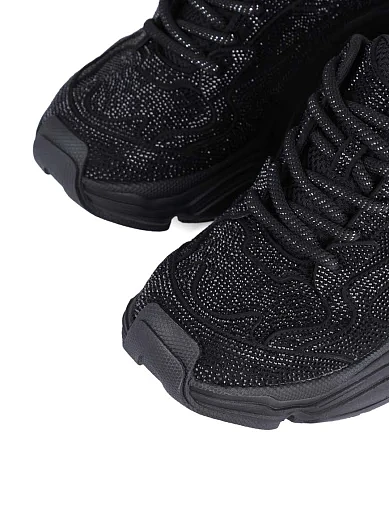 Жіночі кросівки MIRATON велюрові чорні(XH2311-22M) - фото 6 - Miraton