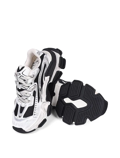 Жіночі кросівки MIRATON зі штучної шкіри білі(XH231-12M FW25-26) - фото 2 - Miraton