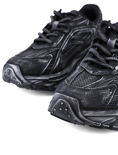 Жіночі кросівки MIRATON зі штучної шкіри чорні(XH530-6M FW25-26) - фото 5 - Miraton