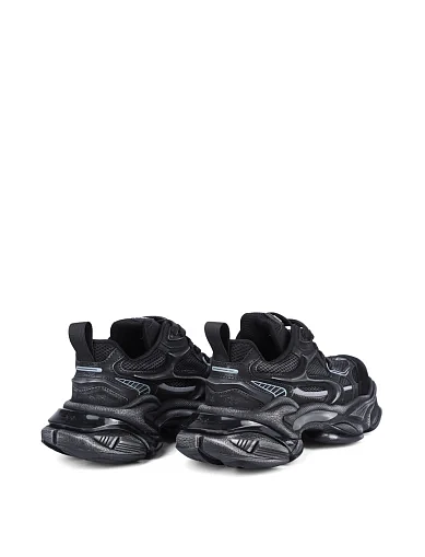 Жіночі кросівки MIRATON велюрові чорні(XH620-10M) - фото 4 - Miraton