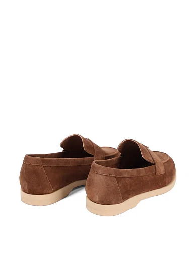 Жіночі сліпери Attizzare велюрові коричневі(Y023-26) - фото 4 - Miraton