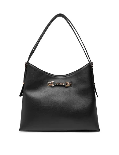 Женская сумка из экокожи черная - фото 1 - Miraton