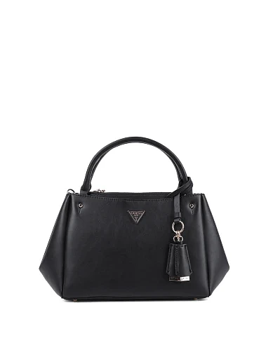 Женская сумка тоут Guess из экокожи черная - фото 1 - Miraton