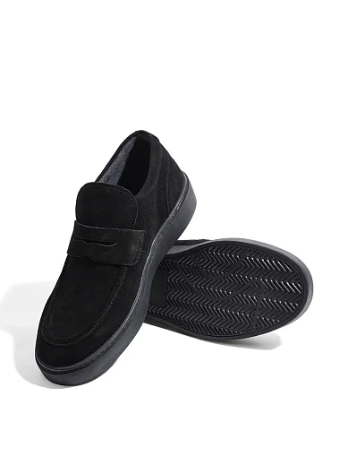 Мужские ботинки Miguel Miratez замшевые черные - фото 2 - Miraton