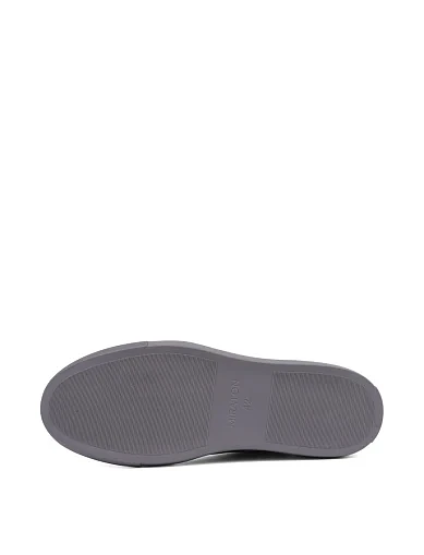 Чоловічі кеди MIRATON з нубуку сірі (0881АВ-610-М259) - фото 2 - Miraton