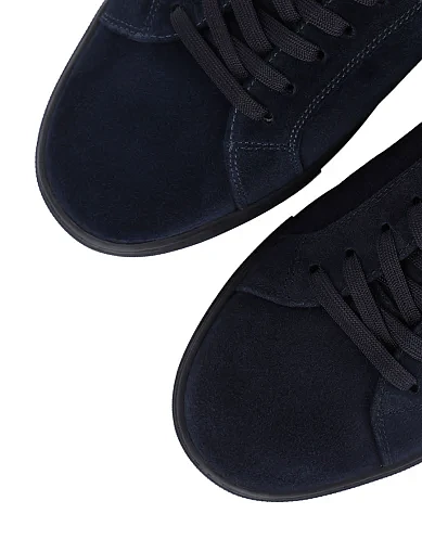 Чоловічі кеди замшеві сині (813A-61-X35/A9M) - фото 5 - Miraton