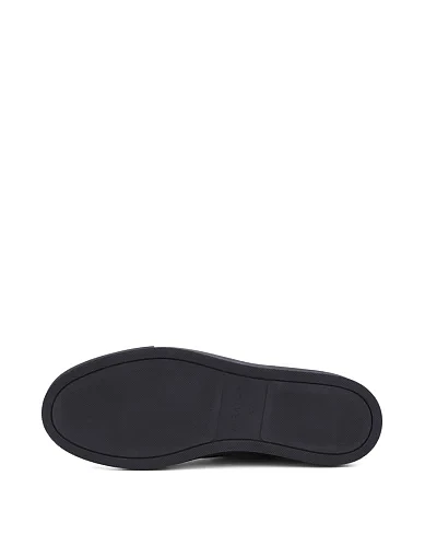 Чоловічі черевики замшеві чорні (813X-05-X12M) - фото 2 - Miraton