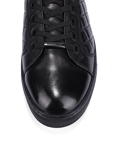 Чоловічі черевики шкіряні чорні (8786X-20-A08/G11M) - фото 5 - Miraton