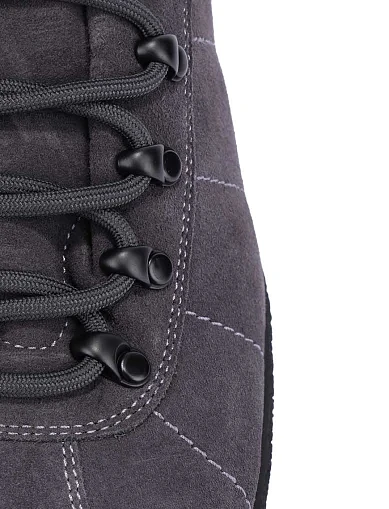 Чоловічі черевики замшеві сірі (88510X-20-NR2M) - фото 5 - Miraton