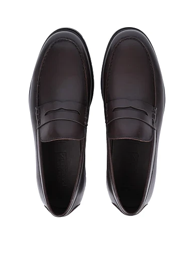 Чоловічі туфлі Miguel Miratez шкіряні коричневі (M020A1-80-AB1) - фото 2 - Miraton