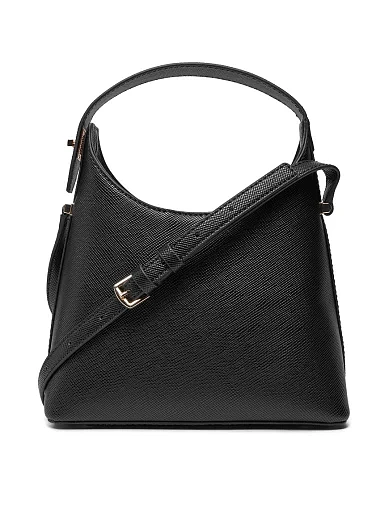 Женская сумка из экокожи черная - фото 4 - Miraton