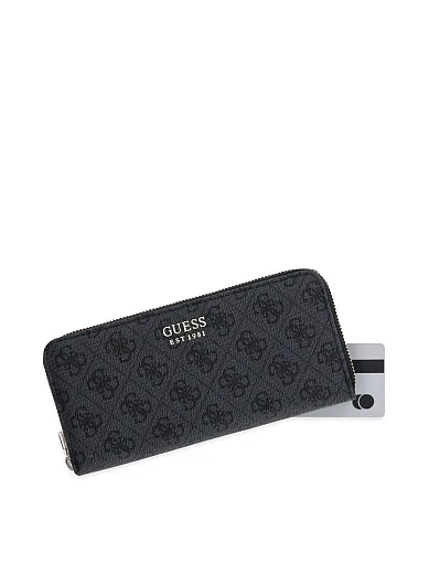 Гаманець Brenton на блискавці з екошкіри сірий(SWLG96 48146) - фото 3 - Miraton