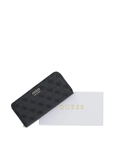 Гаманець Brenton на блискавці з екошкіри сірий(SWLG96 48146) - фото 5 - Miraton