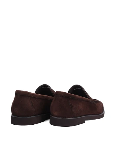 Чоловічі туфлі лофери Miguel Miratez замшеві коричневі (MU172A-65-Х61) - фото 4 - Miraton