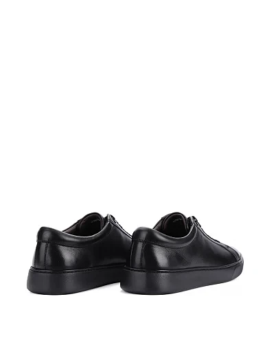 Чоловічі кеди MIRATON шкіряні чорні (MU189A-202-T100) - фото 4 - Miraton