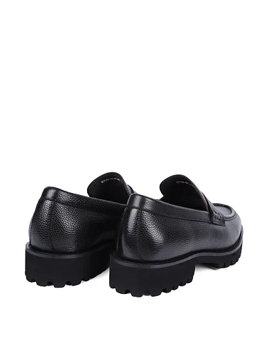 Чоловічі туфлі Miguel Miratez шкіряні чорні (MU316A-60-G11MZ) - фото 4 - Miraton