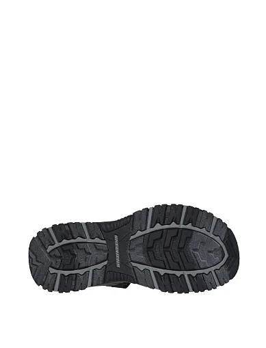 Мужские сандалии Skechers PREWITT из искусственной кожи черные - фото 4 - Miraton