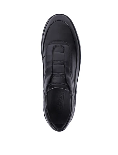 Мужские туфли Miguel Miratez кожаные черные - фото 2 - Miraton