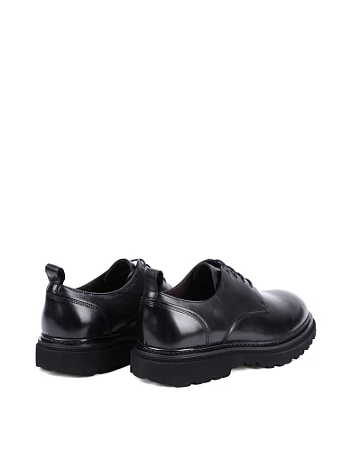 Чоловічі туфлі Miguel Miratez шкіряні чорні (2366D-115-45) - фото 4 - Miraton