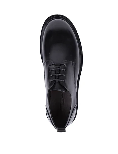 Чоловічі туфлі Miguel Miratez шкіряні чорні (2366D-115-45) - фото 5 - Miraton