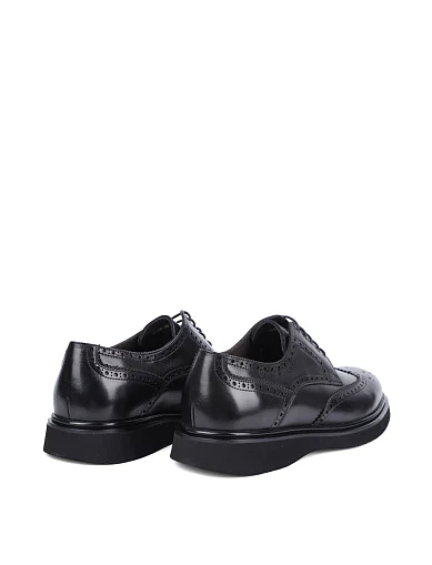 Чоловічі туфлі Miguel Miratez шкіряні чорні (2419D-101-482) - фото 4 - Miraton