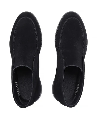 Мужские ботинки Miguel Miratez замшевые черные - фото 2 - Miraton