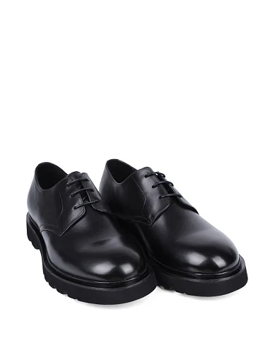 Чоловічі туфлі Miguel Miratez шкіряні чорні (5010D-2-489) - фото 3 - Miraton