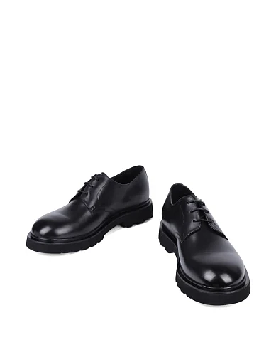 Чоловічі туфлі Miguel Miratez шкіряні чорні (5010D-2-489) - фото 5 - Miraton