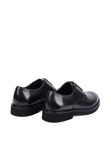 Мужские туфли Miguel Miratez кожаные черные - фото 4 - Miraton