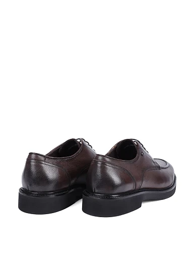 Чоловічі туфлі Miguel Miratez шкіряні коричневі (5020D-109-543) - фото 4 - Miraton