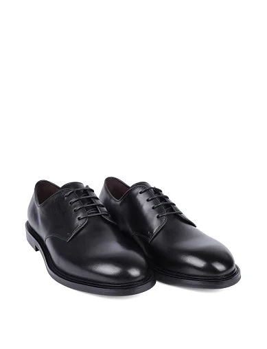 Чоловічі туфлі Miguel Miratez шкіряні чорні (5029D-101-482) - фото 3 - Miraton