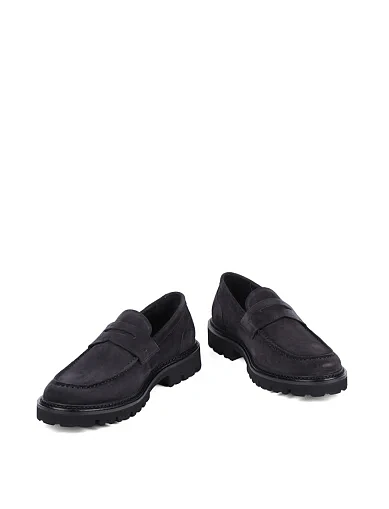 Мужские туфли Miguel Miratez замшевые серые - фото 2 - Miraton