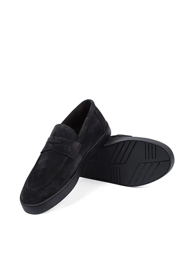 Чоловічі туфлі Miguel Miratez замшеві сірі (588D-120--680) - фото 2 - Miraton