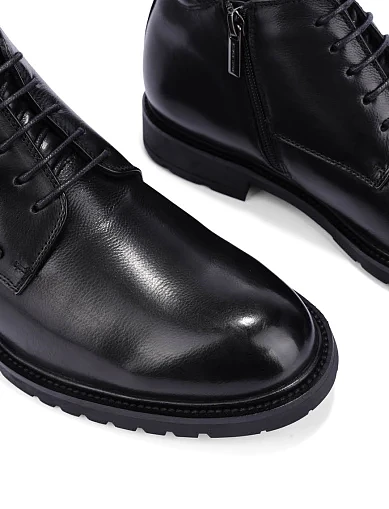 Чоловічі черевики шкіряні чорні (9300DH-116-1M) - фото 5 - Miraton