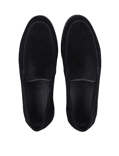 Мужские туфли Miguel Miratez замшевые черные - фото 5 - Miraton