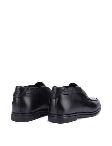 Чоловічі черевики шкіряні чорні (9370DH-33-178M) - фото 4 - Miraton