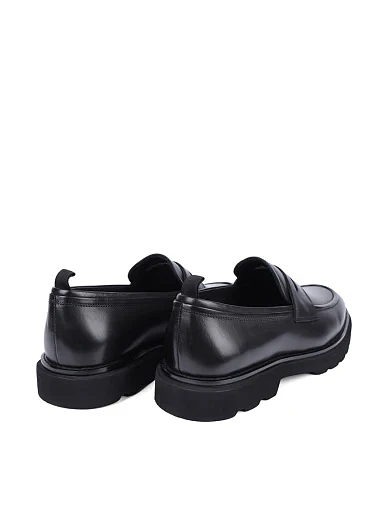 Мужские туфли Miguel Miratez кожаные черные - фото 4 - Miraton