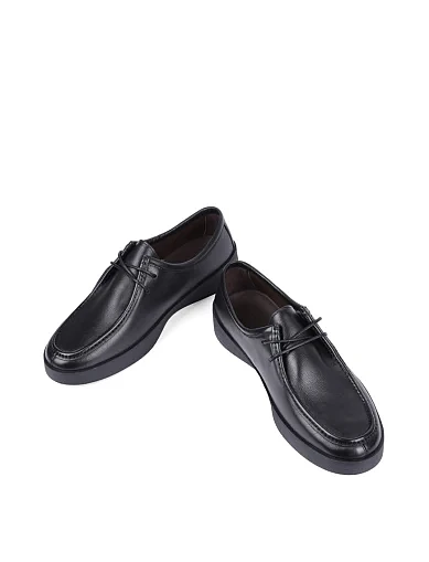 Чоловічі туфлі Miguel Miratez шкіряні чорні (BA33-059) - фото 5 - Miraton