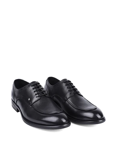 Чоловічі туфлі Miguel Miratez шкіряні чорні (KT1300-102-E72) - фото 3 - Miraton