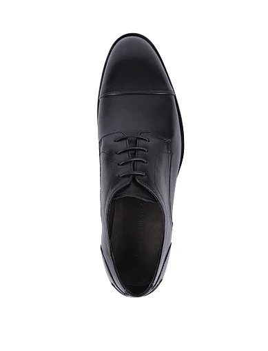 Мужские туфли Miguel Miratez кожаные черные - фото 2 - Miraton