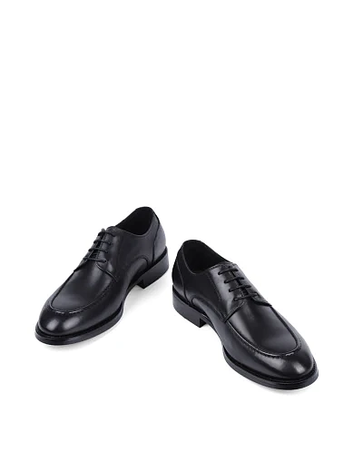 Чоловічі туфлі Miguel Miratez шкіряні чорні (КТ1512-100-E72) - фото 2 - Miraton