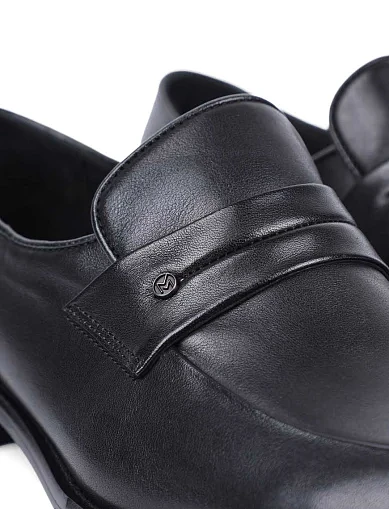 Мужские туфли Miguel Miratez кожаные черные - фото 5 - Miraton