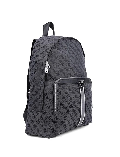 Мужская сумка Guess из экокожи серая - фото 2 - Miraton