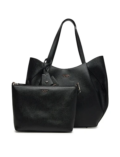 Женская сумка из экокожи черная - фото 1 - Miraton