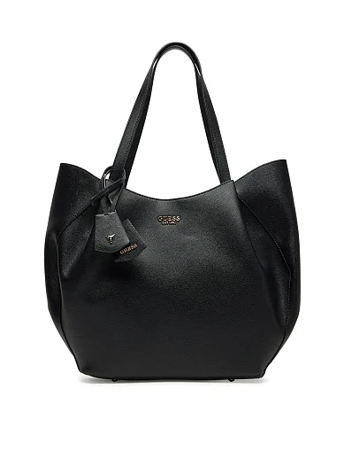 Женская сумка из экокожи черная - фото 2 - Miraton