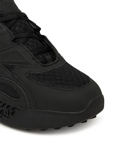 Женские кроссовки Guess из экокожи черные - фото 6 - Miraton